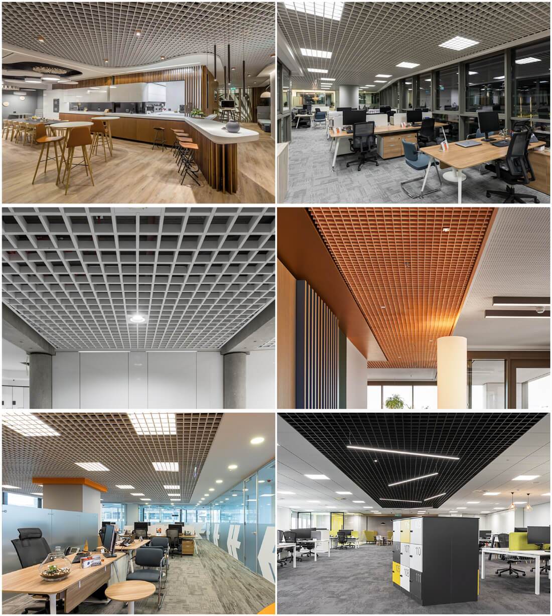 Metal Grid Ceiling Projects